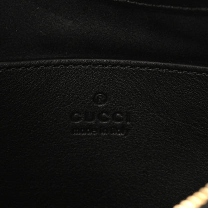 Gucci Patent Calfskin Matelasse GG Marmont Half Moon Hobo Black 6 of 11