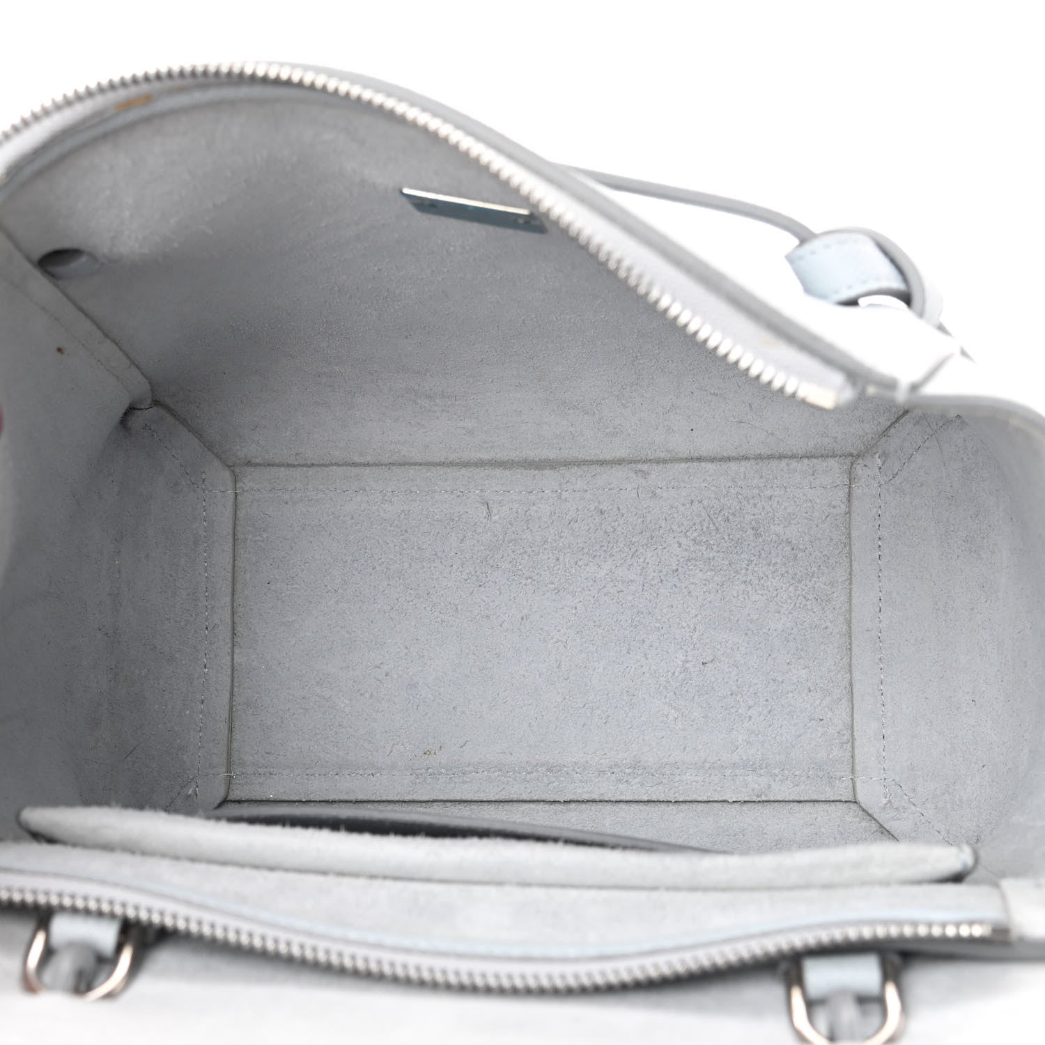 Celine Grained Calfskin Micro Belt Bag Cloud 4 of 12
