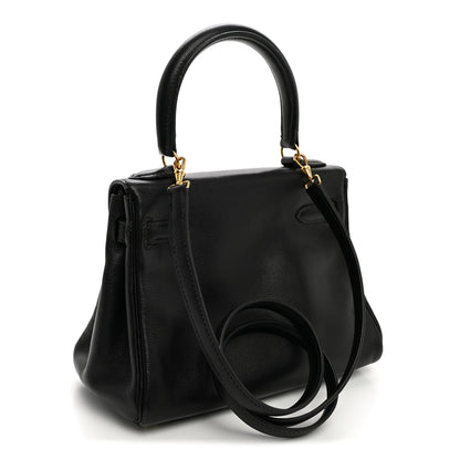 Hermes Veau Gulliver Kelly Retourne 20 Black 2 of 9