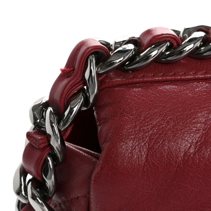 Chanel Goatskin Quilted Medium Chanel 19 Flap Red 13 of 15