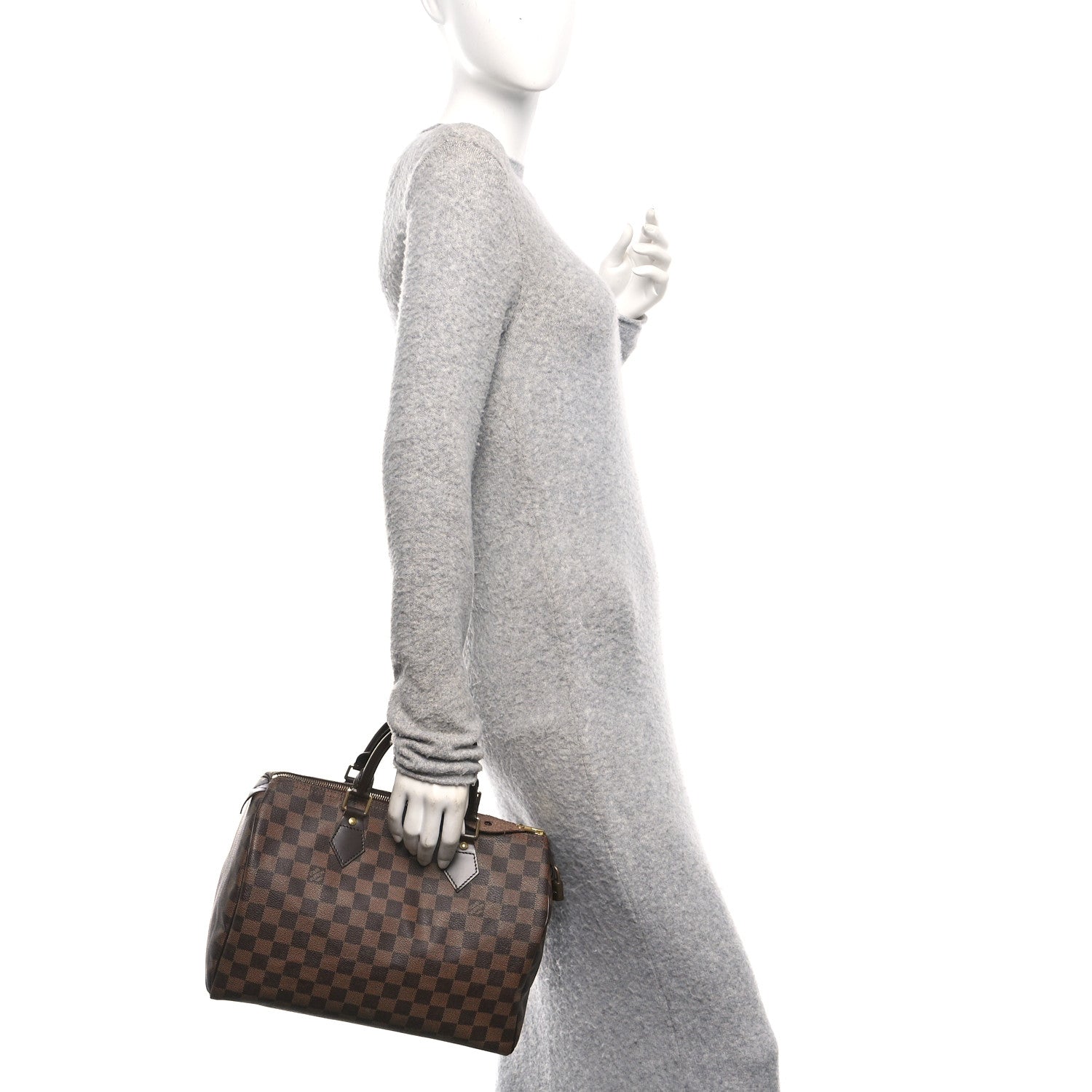 Louis Vuitton Damier Ebene Speedy 30 2 of 9