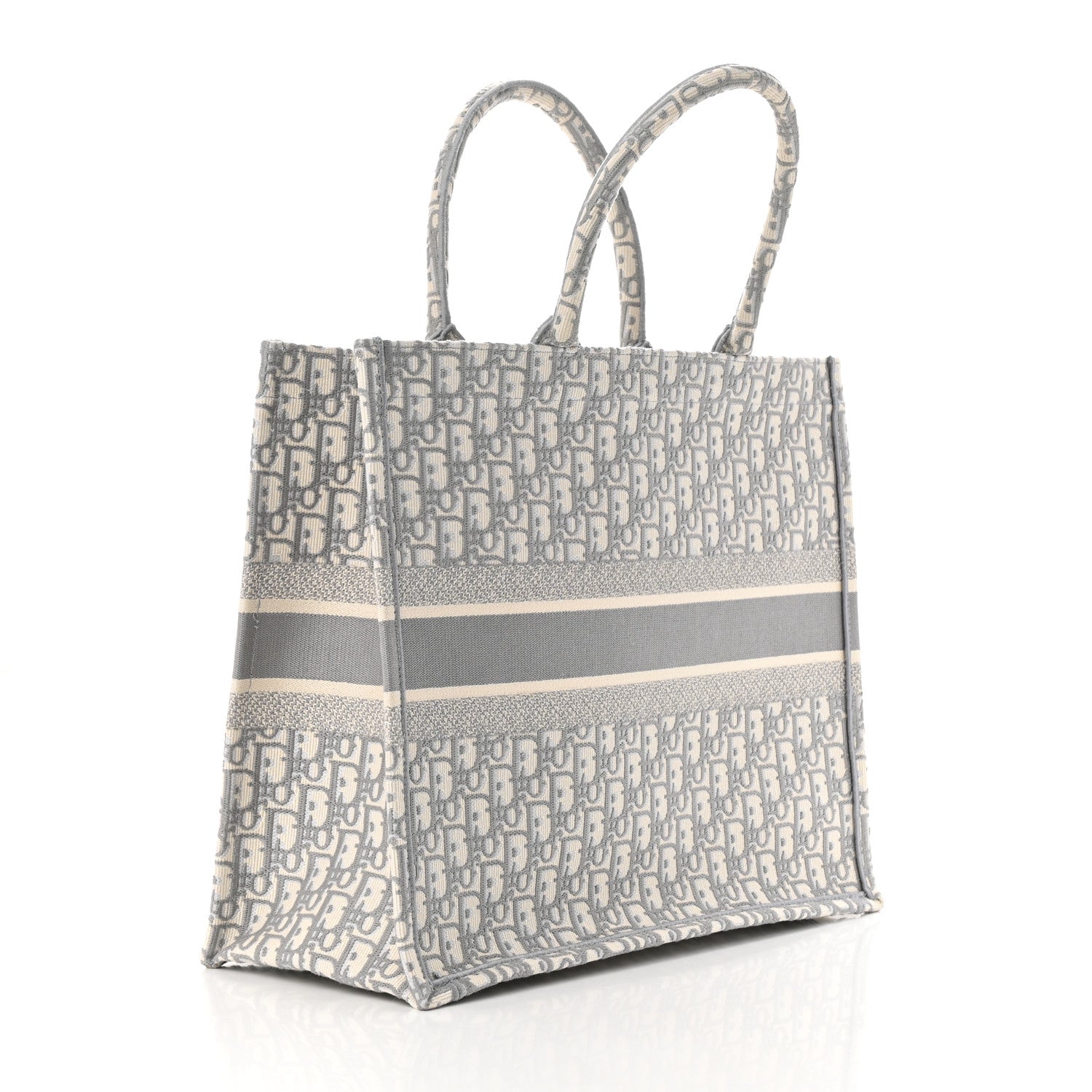Christian Dior Oblique Large Book Tote Grey 3 of 11