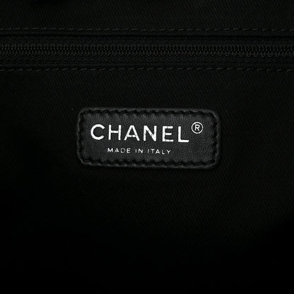 Chanel Canvas Small Deauville Tote Grey 6 of 11