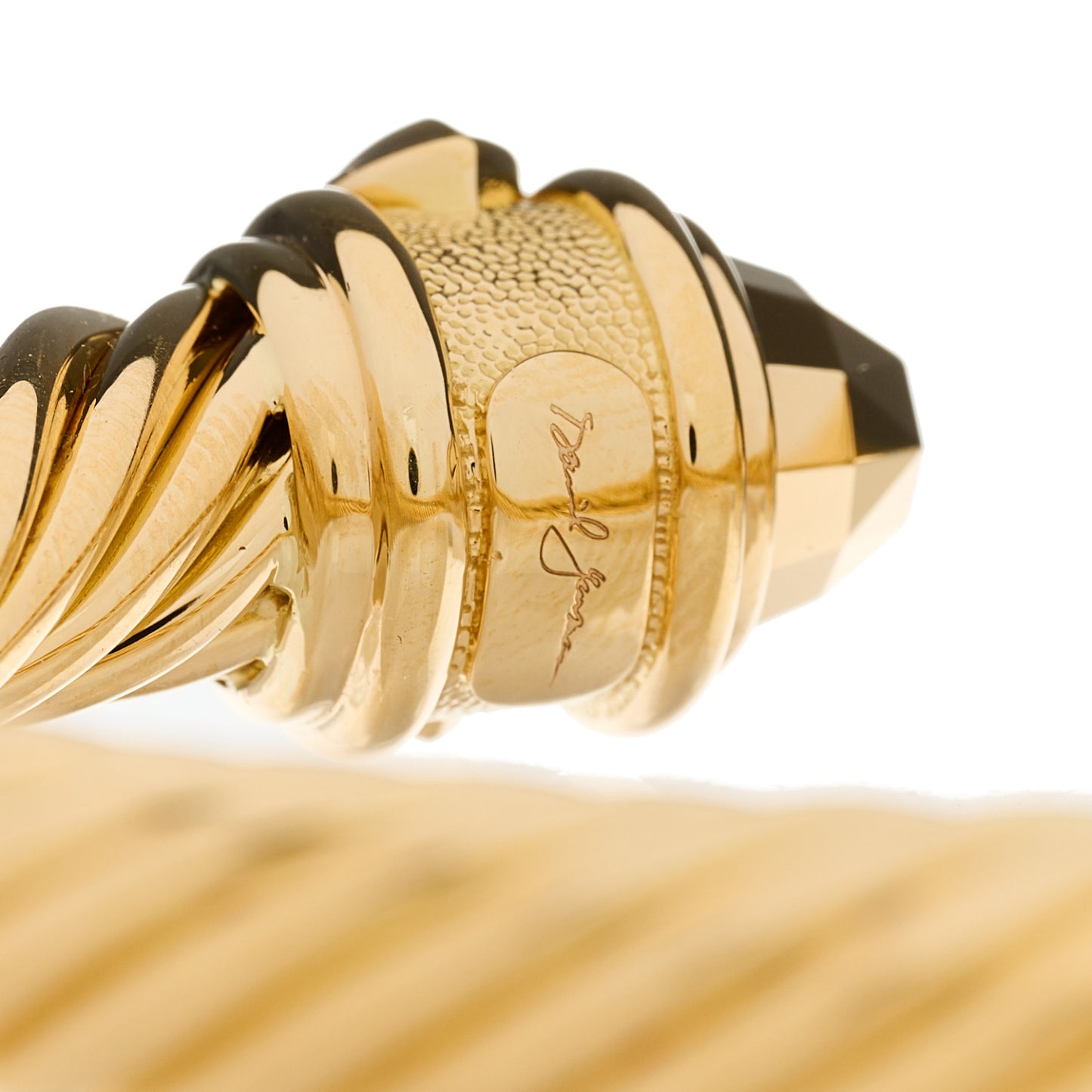 18K Yellow Gold 9mm Renaissance Cable Bracelet