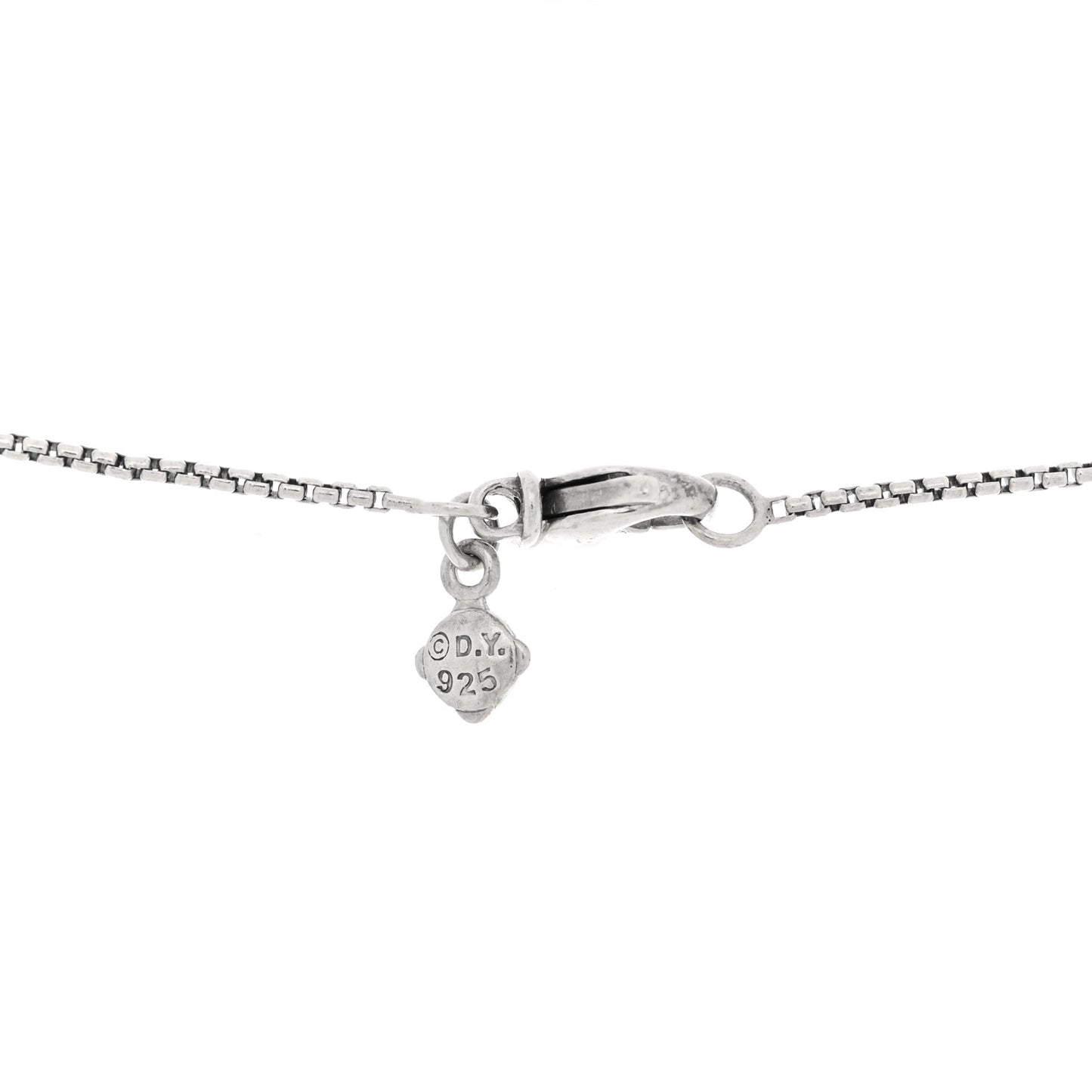 Sterling Silver Diamond Open Heart Cable Necklace