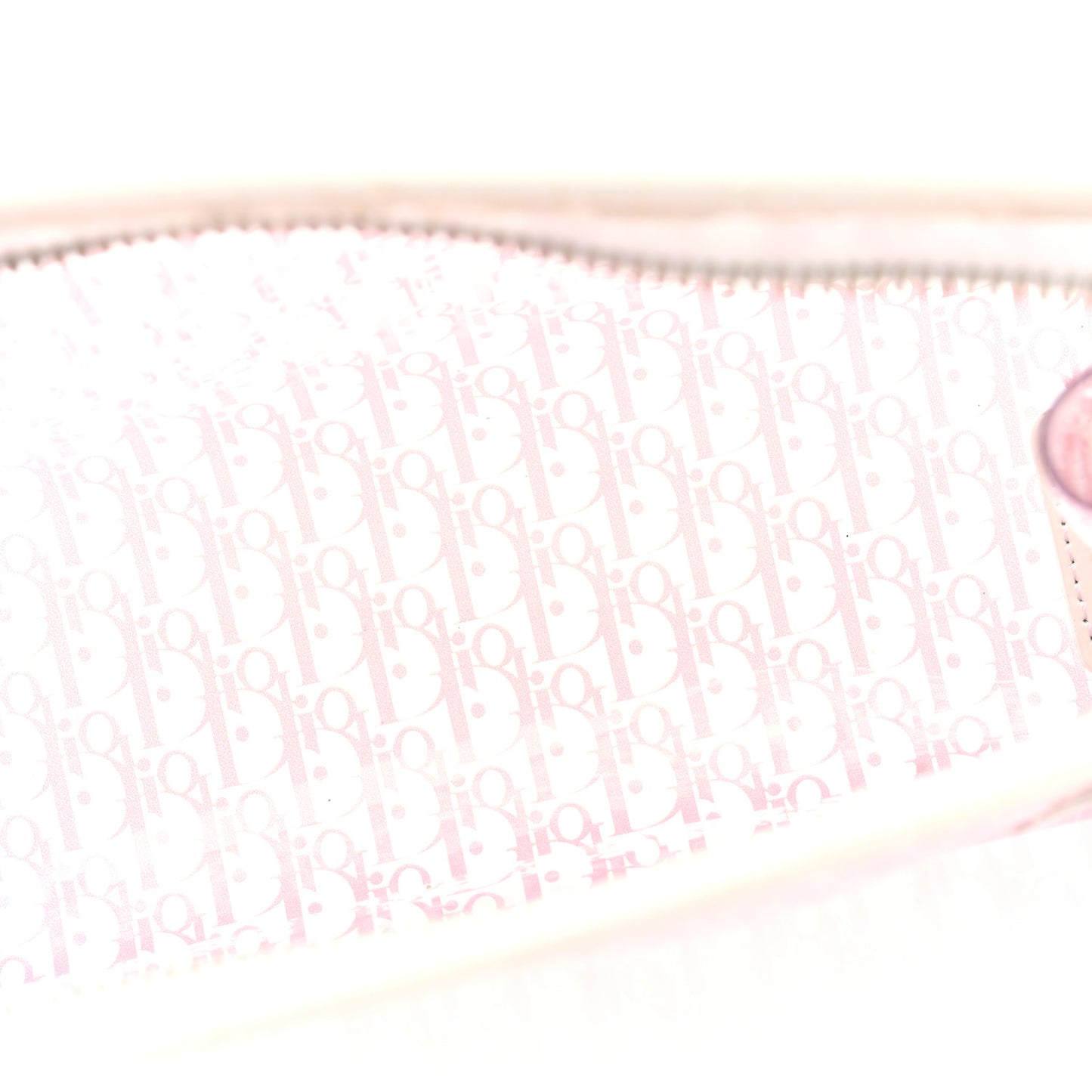 PVC Monogram Girly Cosmetic Case Pink