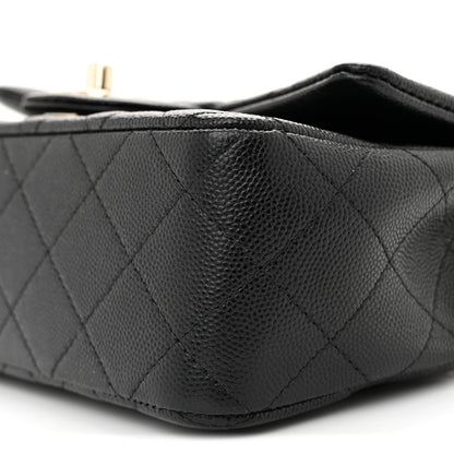 Chanel Caviar Quilted Mini Rectangular Flap Black 10 of 11