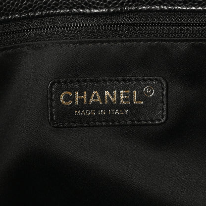 Chanel Caviar Quilted Grand Shopping Tote GST Black 7 of 11