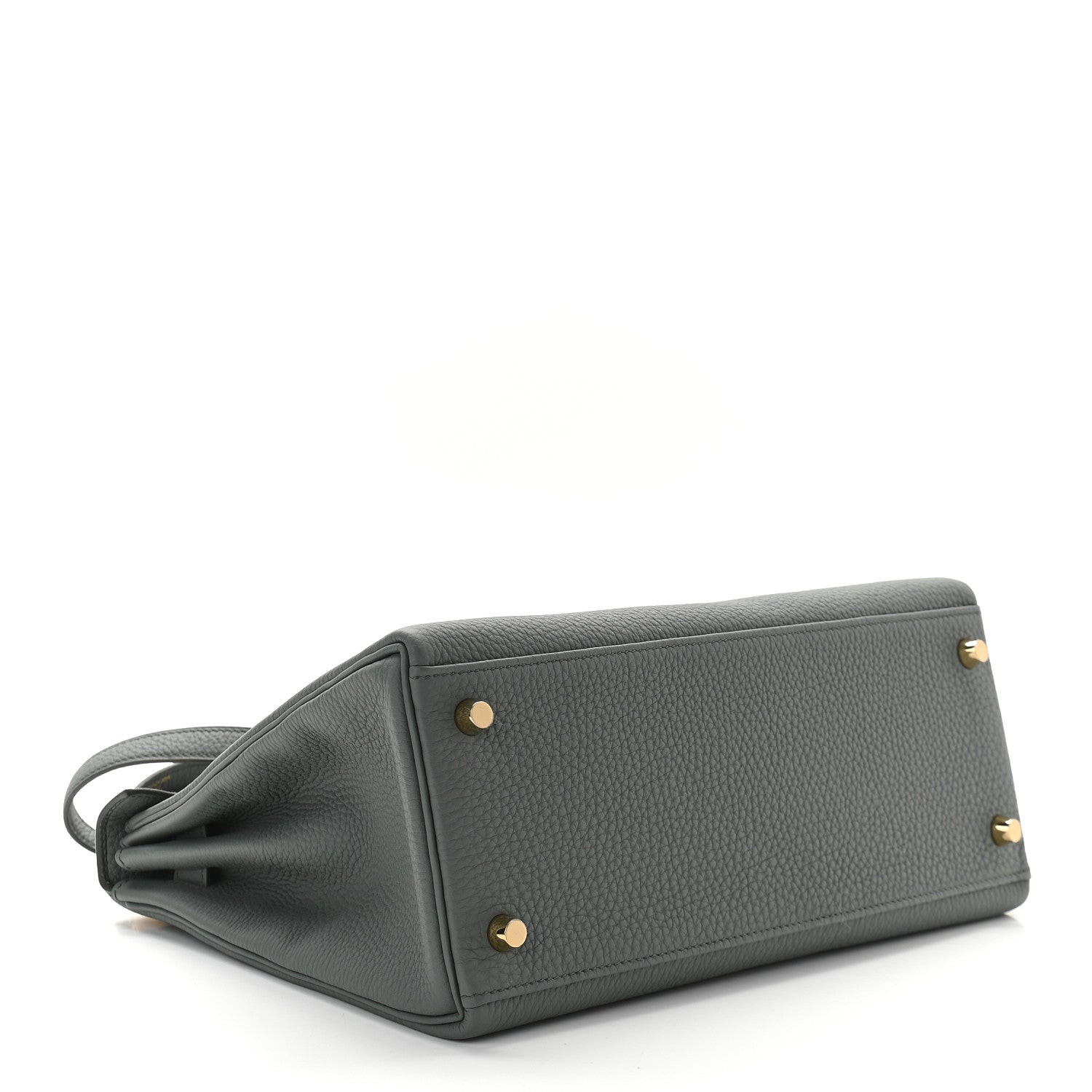 Hermes Togo Kelly Retourne 28 Vert Amande 3 of 10