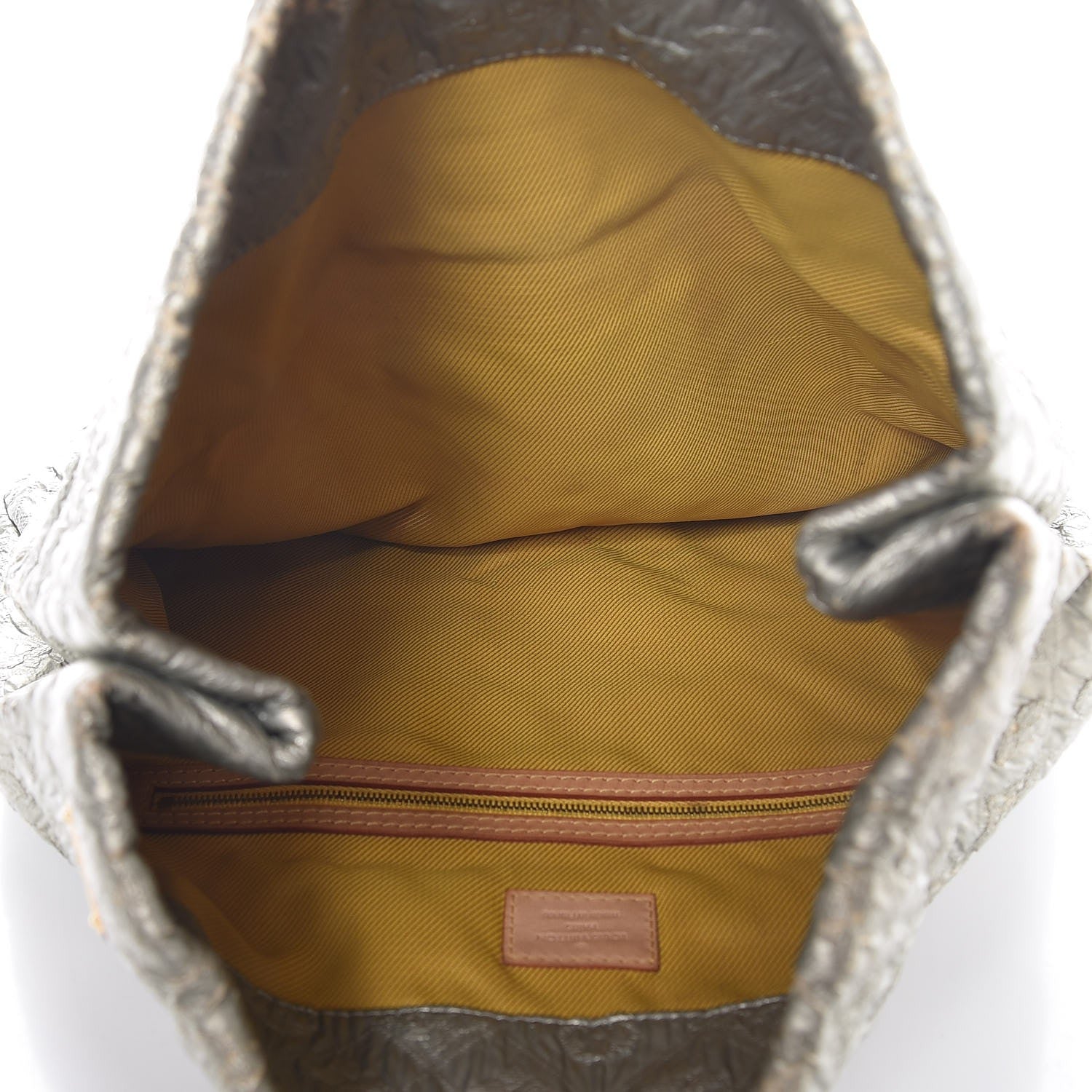 Louis Vuitton Jacquard Quilted Monogram Limelight Clutch GM Perle 5 of 9