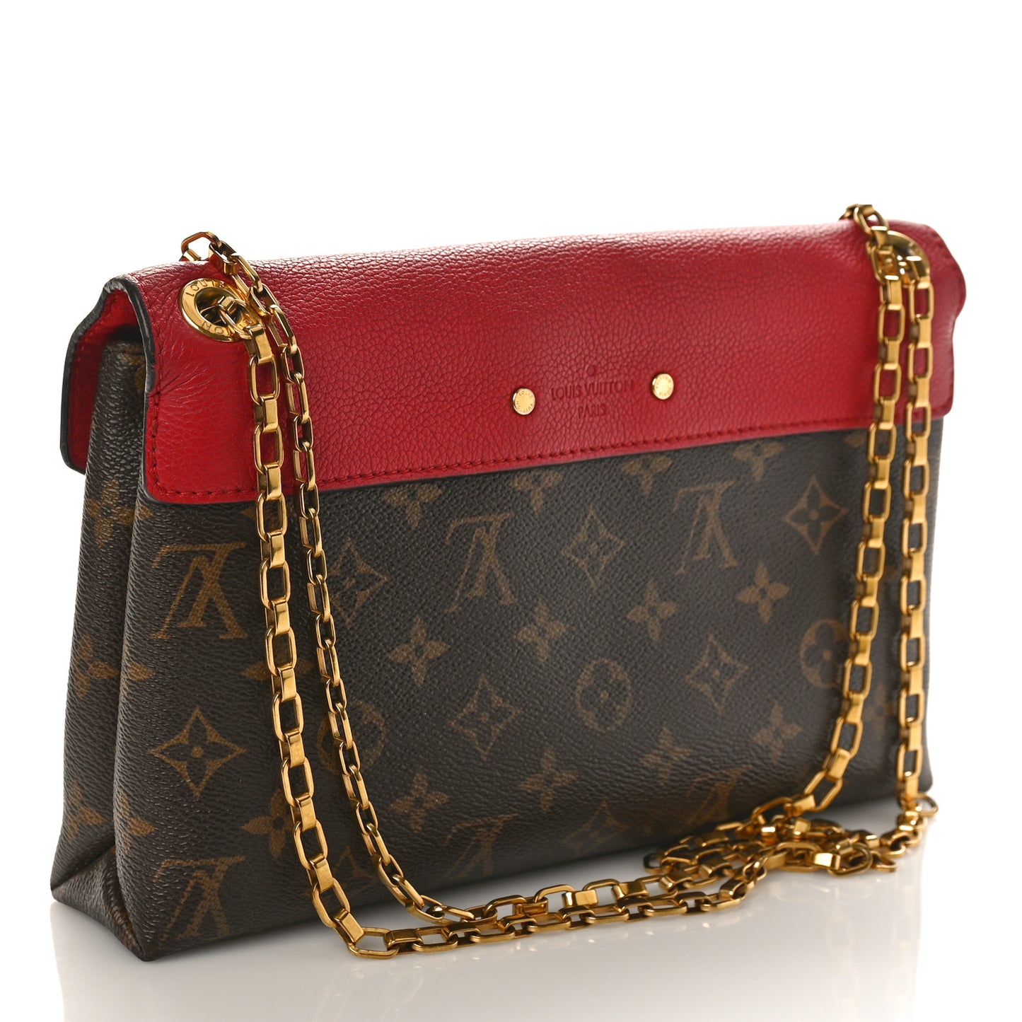Monogram Pallas Chain Cherry