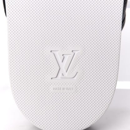 Louis Vuitton Monogram Eclipse Mens Honolulu Mule 9 Black 8 of 10