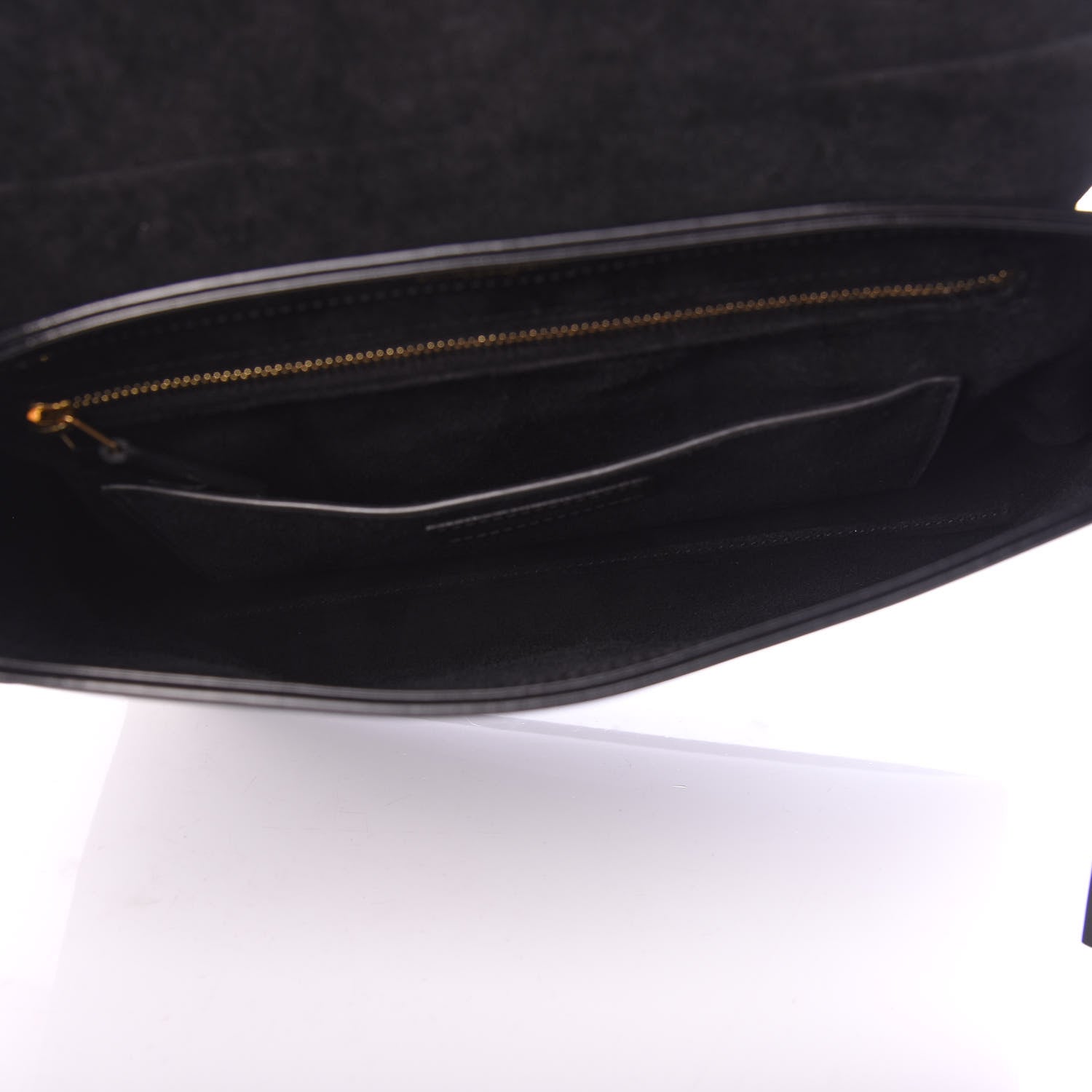 Saint Laurent Patent Le 90 Shoulder Bag Black 5 of 9
