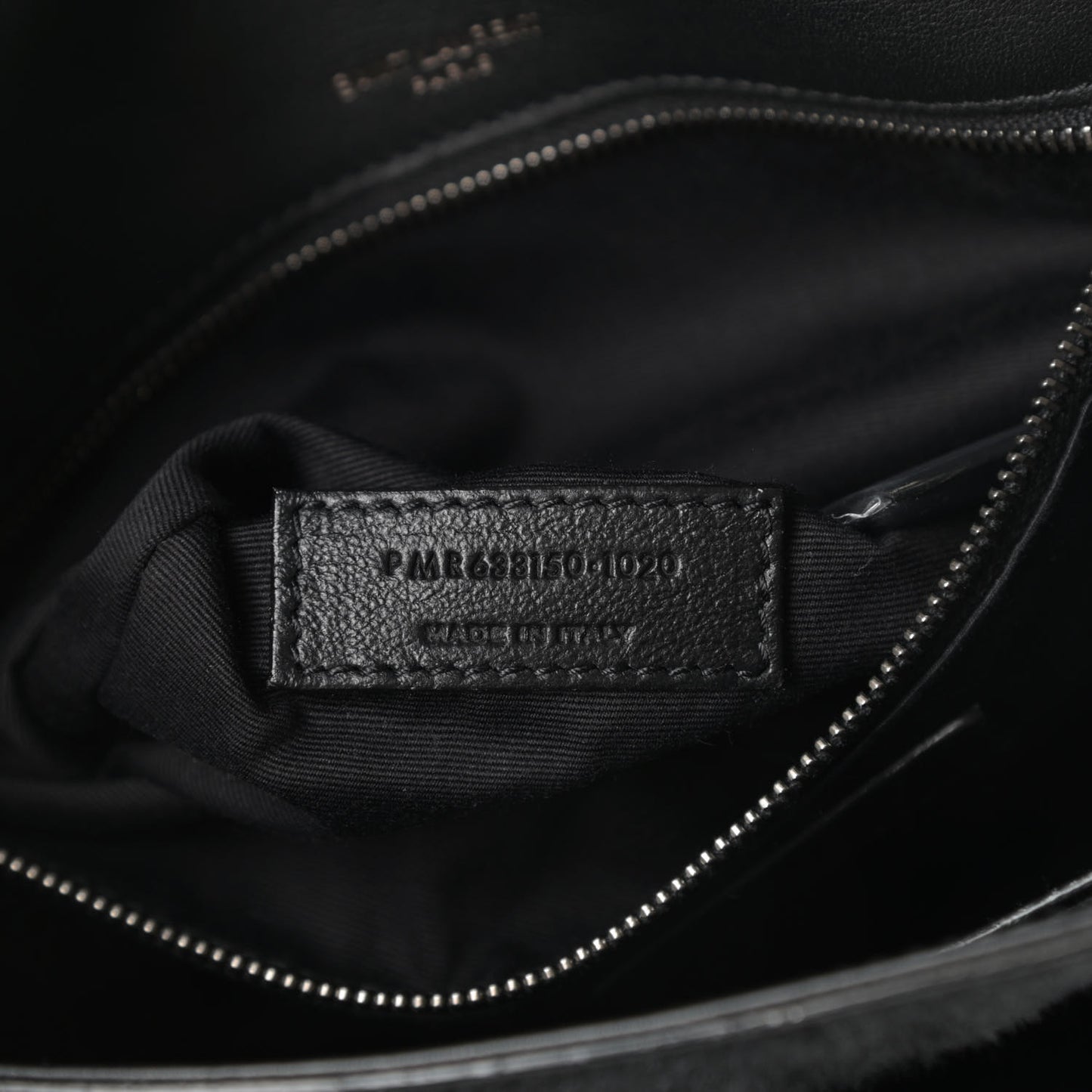 Calf Hair Matelasse Monogram Medium Niki Chain Satchel Black