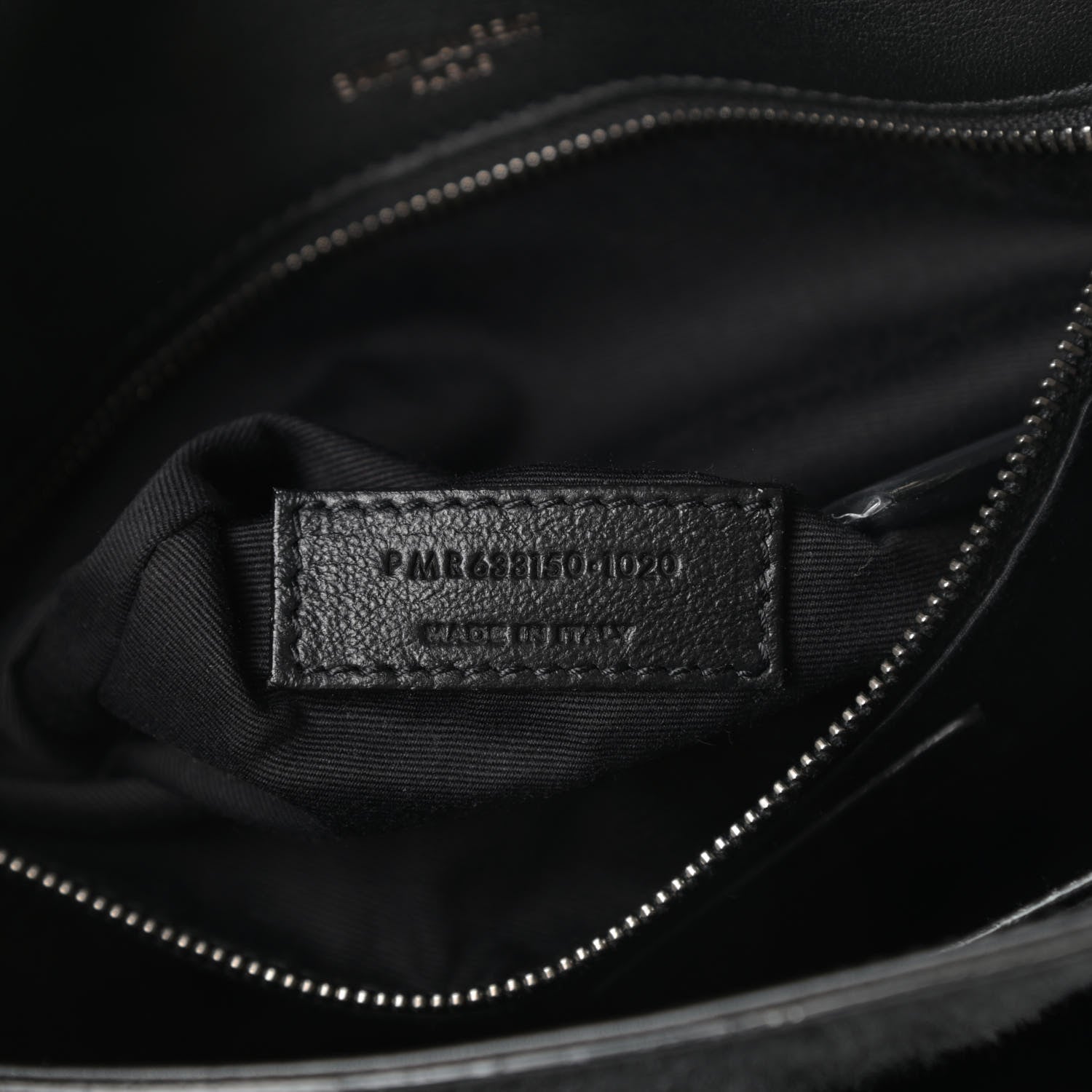 Saint Laurent Calf Hair Matelasse Monogram Medium Niki Chain Satchel Black 7 of 12