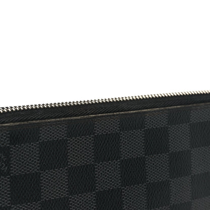 Louis Vuitton Damier Graphite Zippy Wallet Vertical 10 of 11
