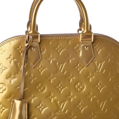 Louis Vuitton Vernis Alma PM Beige Poudre 7 of 9