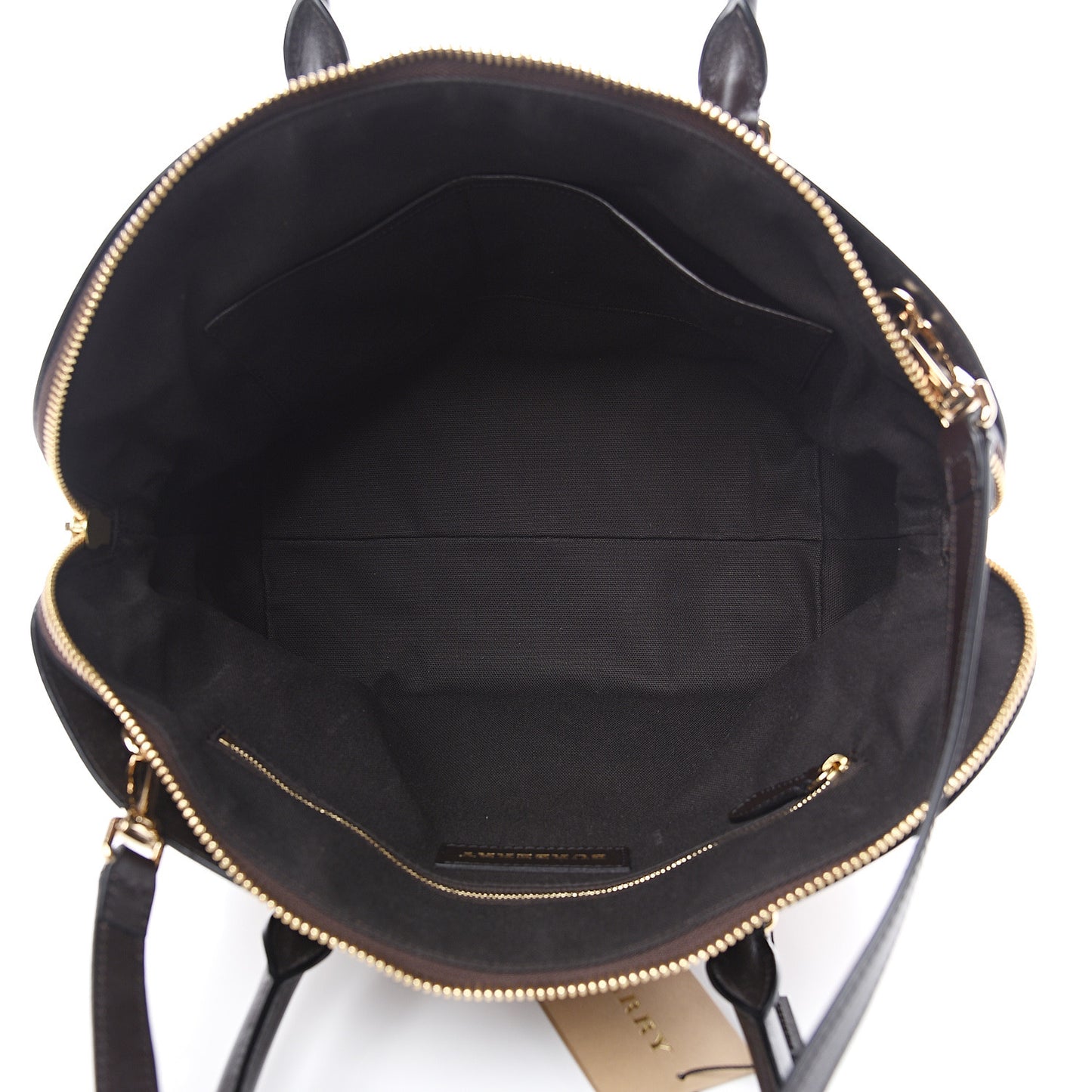 Haymarket Check Medium Primrose Tote Chocolate