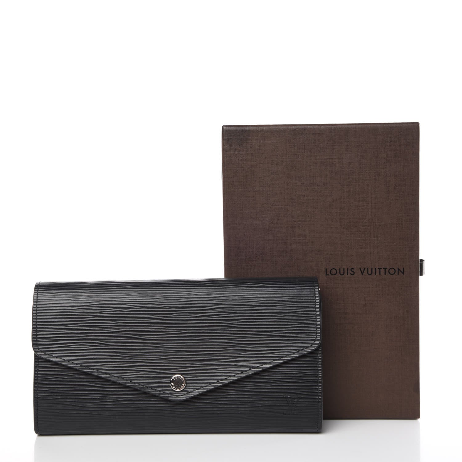 Louis Vuitton Epi Sarah Wallet NM Black 7 of 7