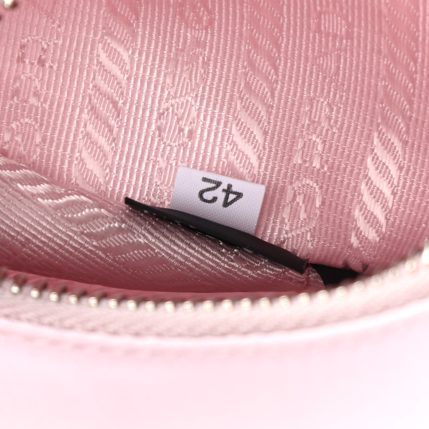 Prada Re-Nylon Saffiano Mini Re-Edition 2005 Bag Alabastro 7 of 12