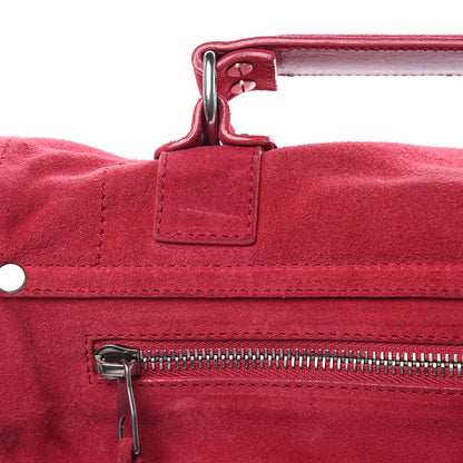 Proenza Schouler Suede Medium PS1 Satchel Raspberry 12 of 14
