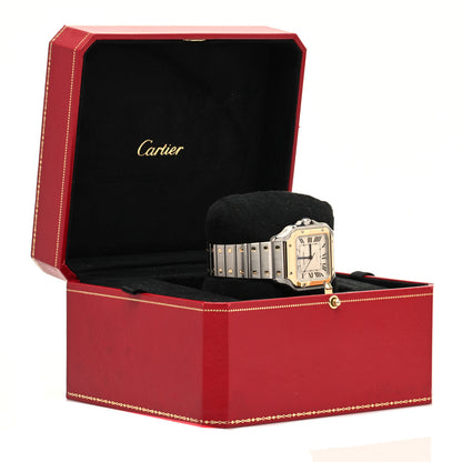 Cartier Stainless Steel 18K Yellow Gold 35mm Santos de Cartier Automatic Watch 5 of 5