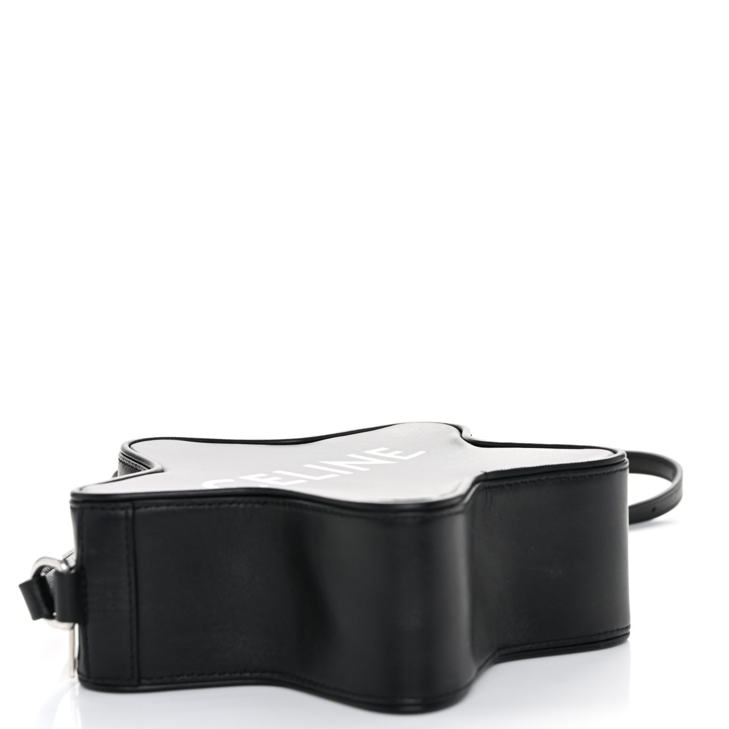 Smooth Calfskin Star Crossbody Bag Black