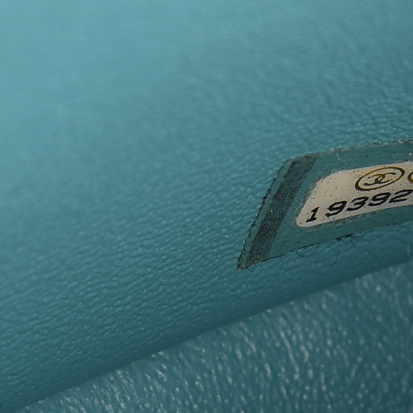 Lambskin Quilted Mini Rectangular Flap Turquoise
