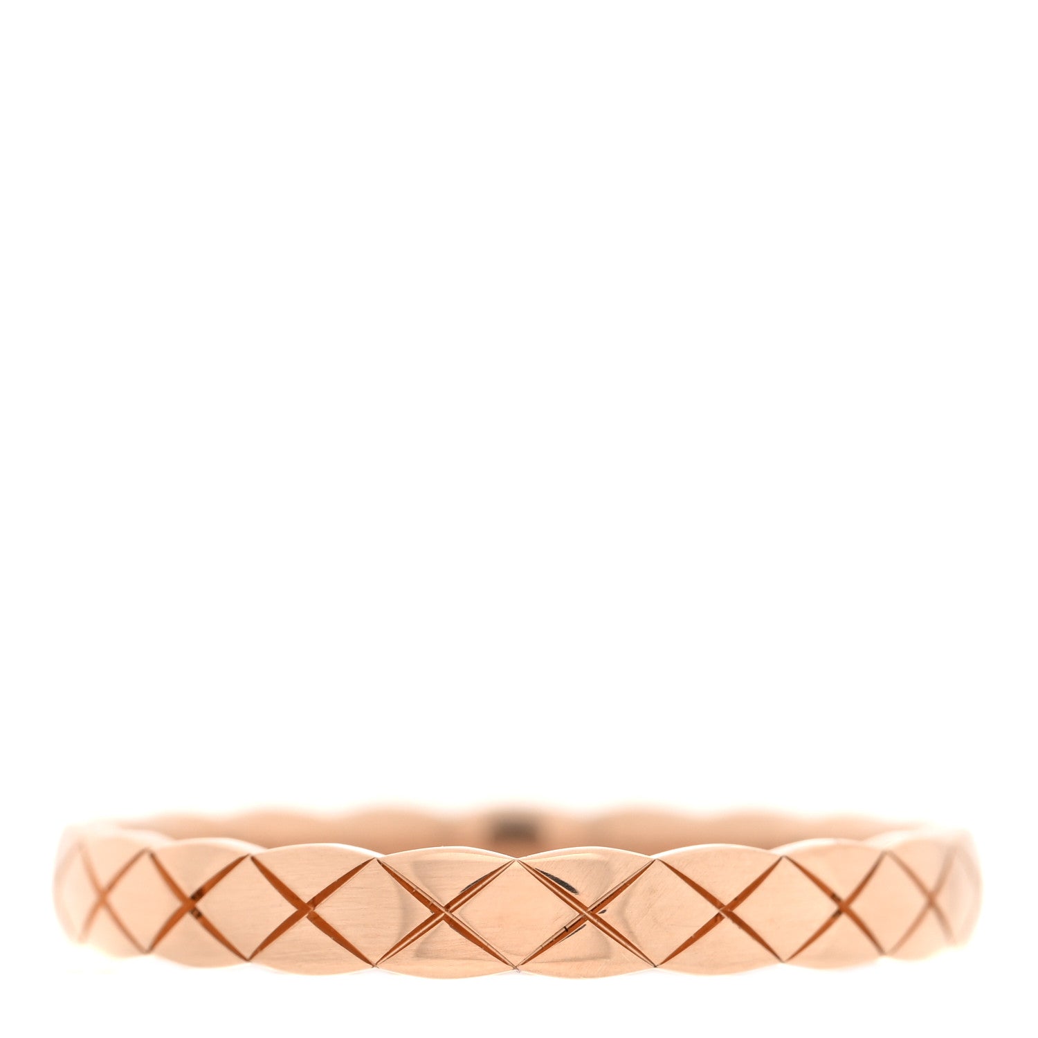 Chanel 18K Beige Gold Mini Coco Crush Ring 63 10.25 3 of 4