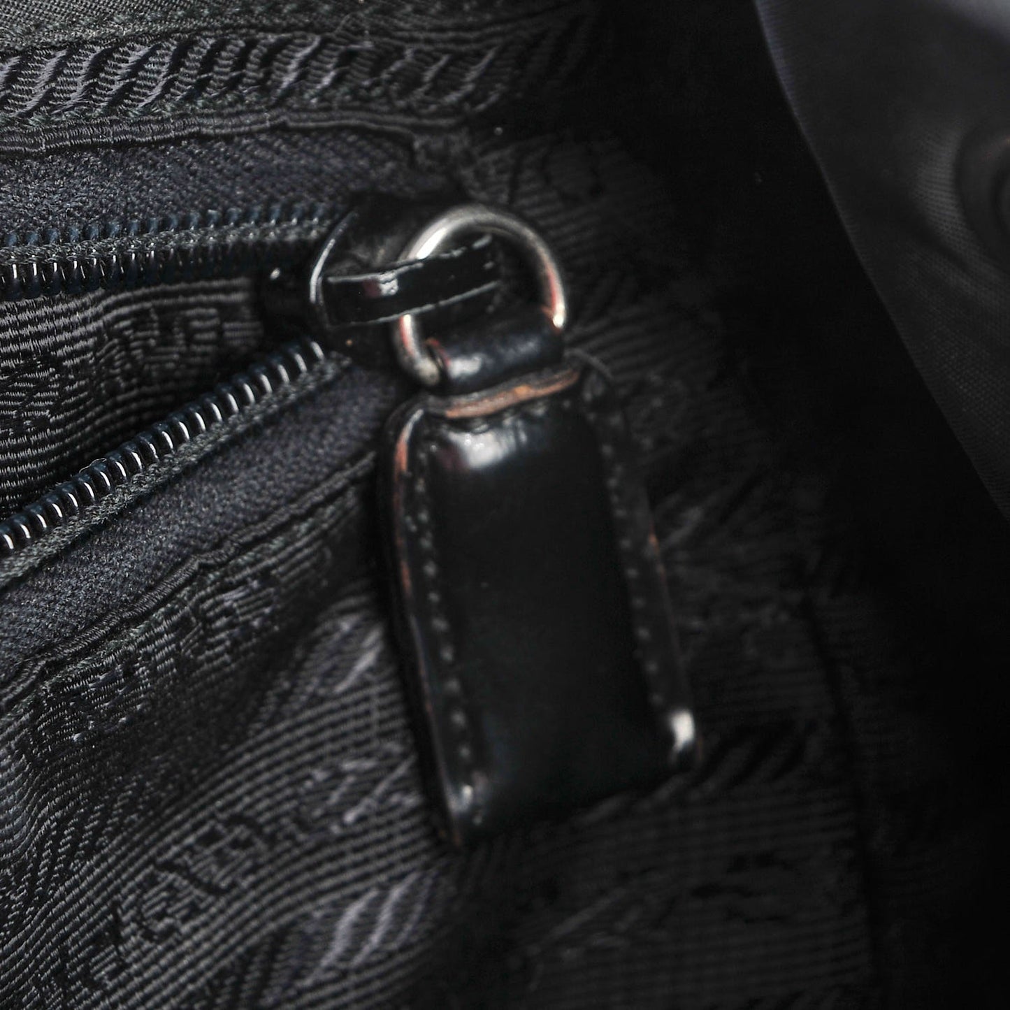 Nylon Vela Small Backpack Black