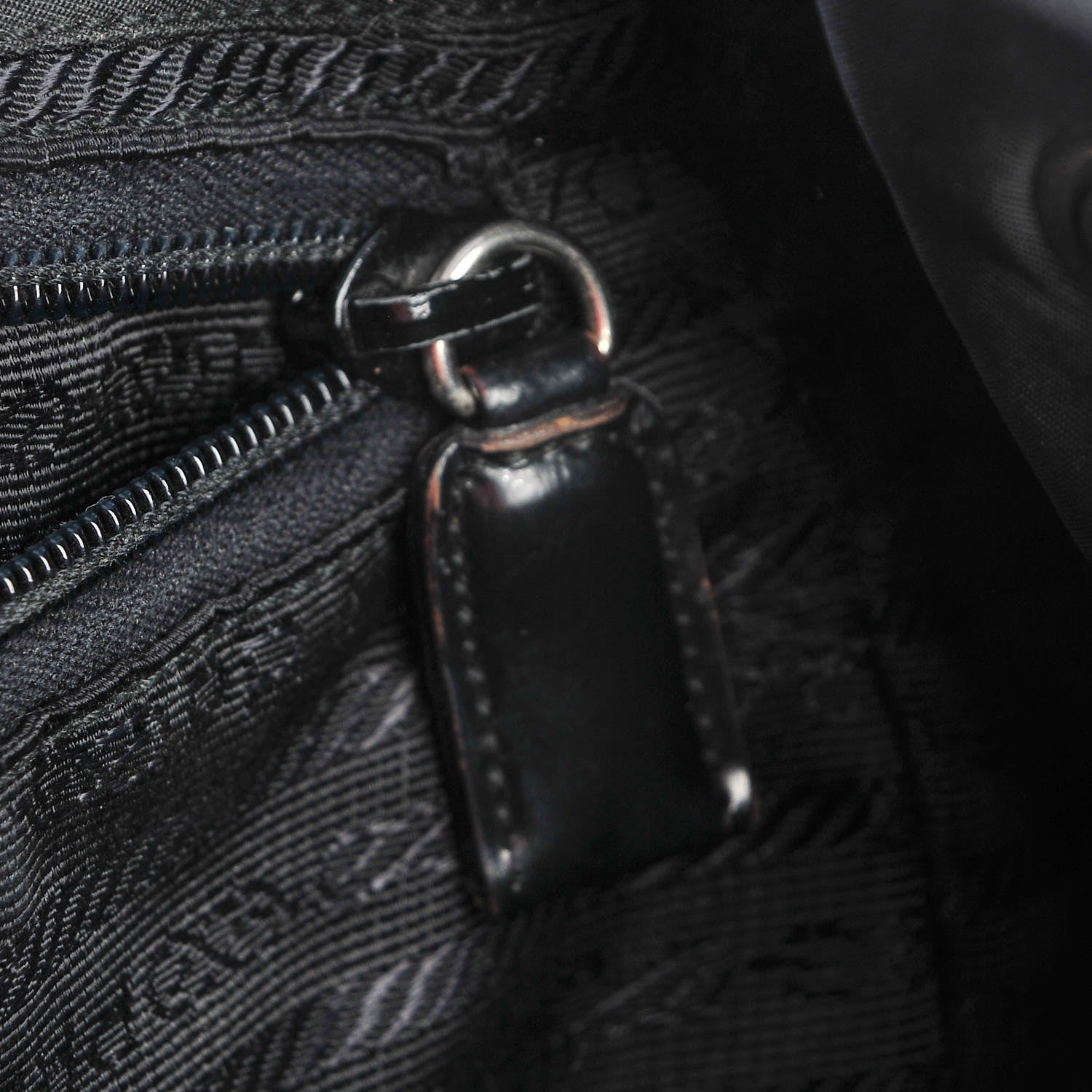 Prada Nylon Vela Small Backpack Black 8 of 15