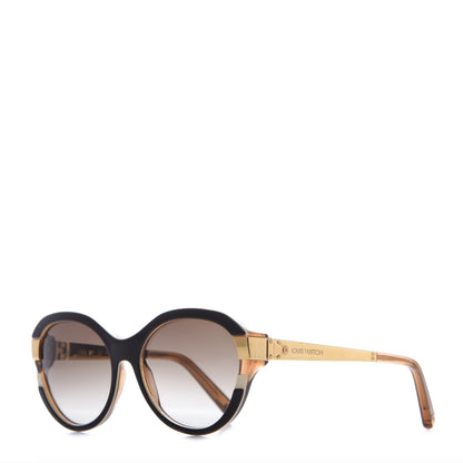 Louis Vuitton Petit Soupcon Cat Eye Sunglasses Z0487W Brown 1 of 8