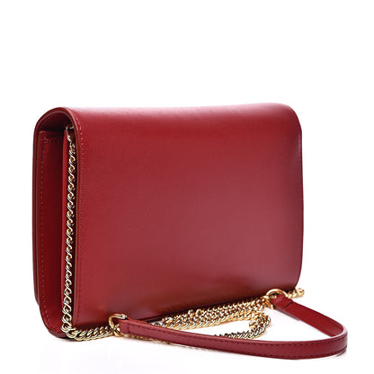 Fendi Vitello Liberty Lucido F is Fendi Wallet on Chain Fragola 3 of 9