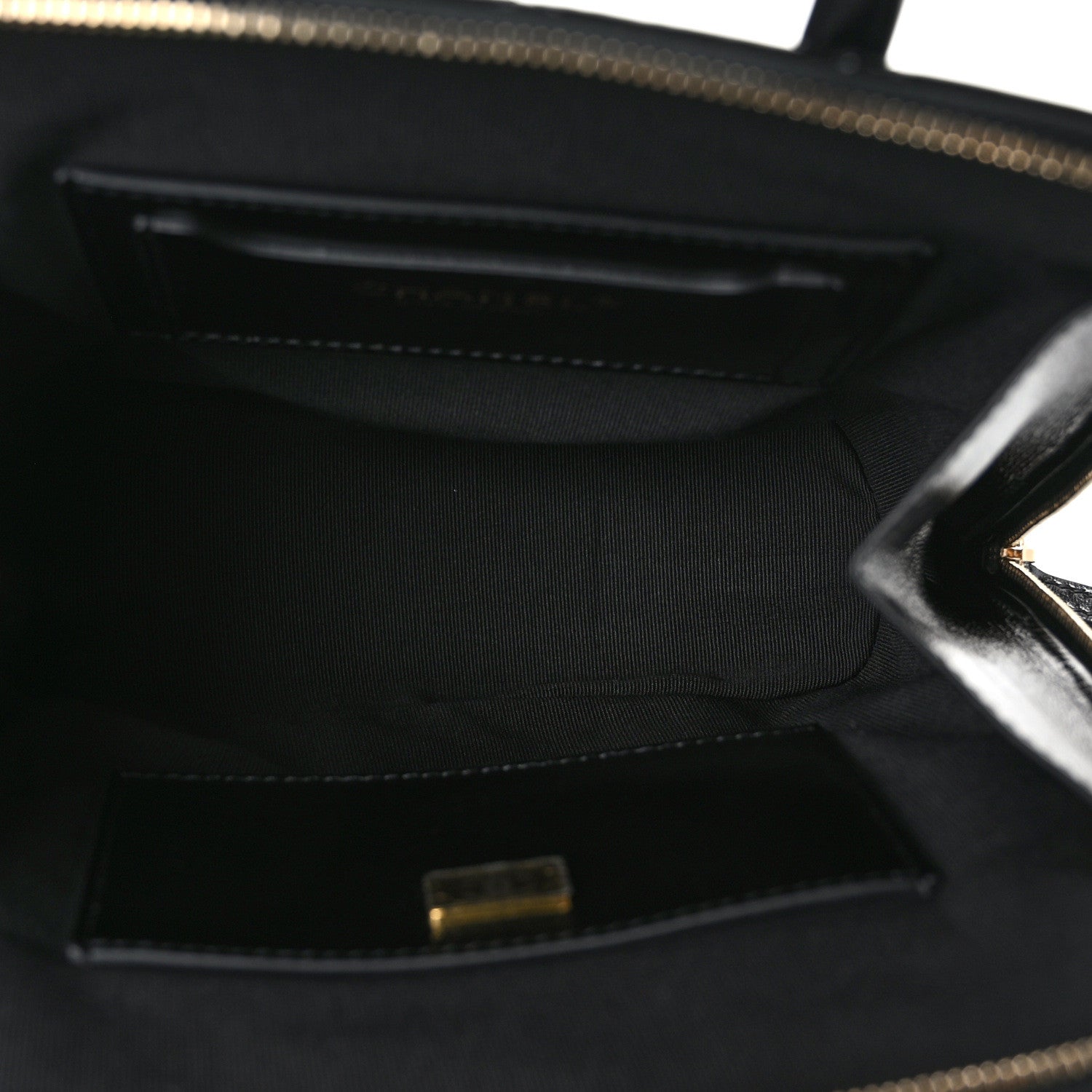 Chanel Shiny Calfskin My Pocket Backpack Black 5 of 9