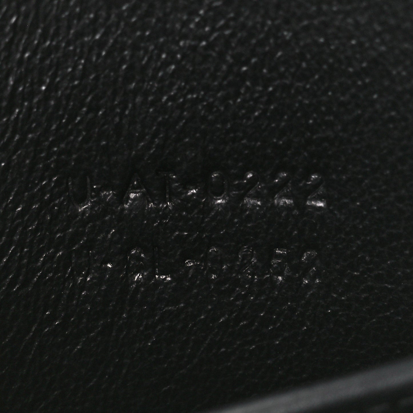 Smooth Calfskin Nano Luggage Black