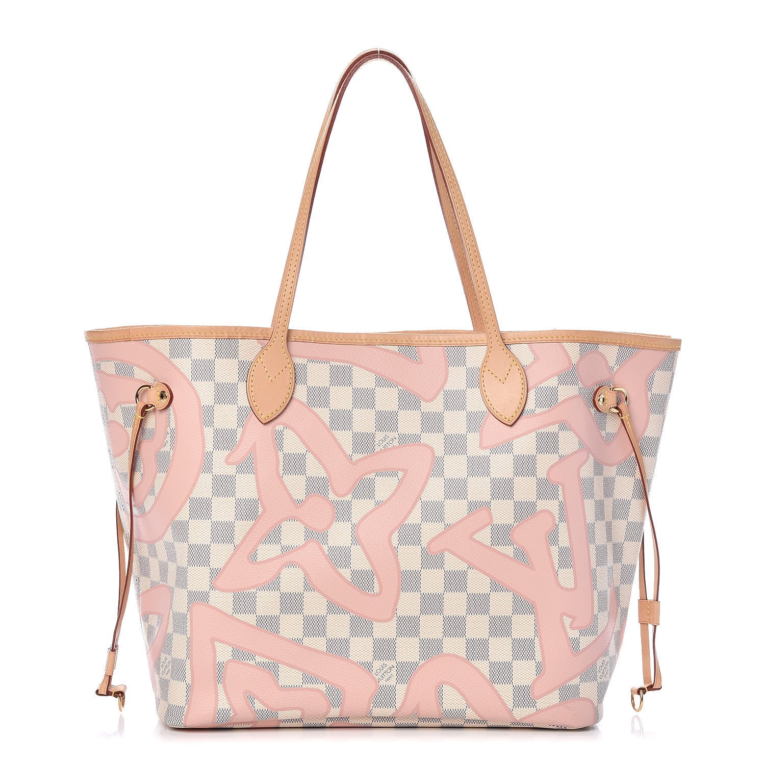 Louis Vuitton Damier Azur Tahitienne Neverfull MM 1 of 11