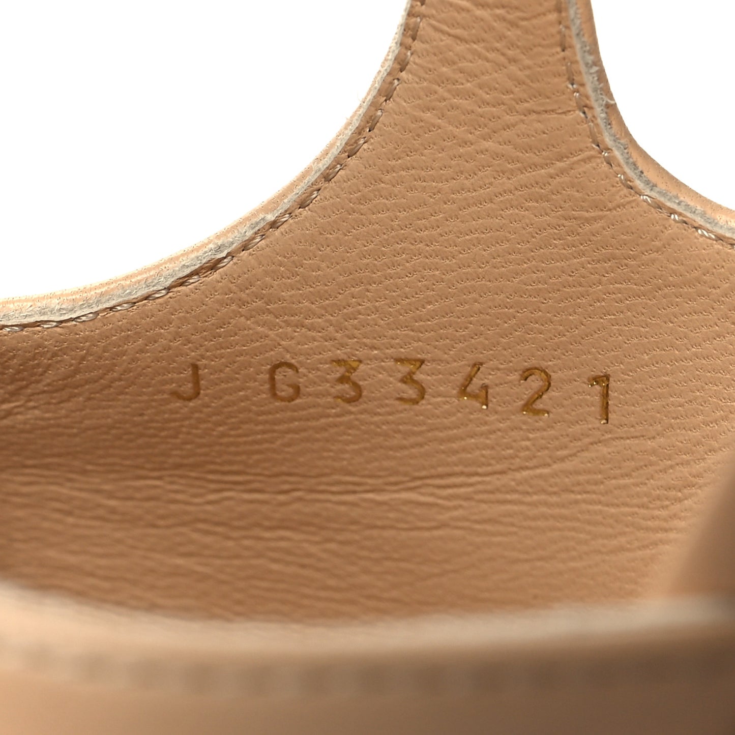 Lambskin Cap Toe CC Slingback Pumps 41.5 Beige Black