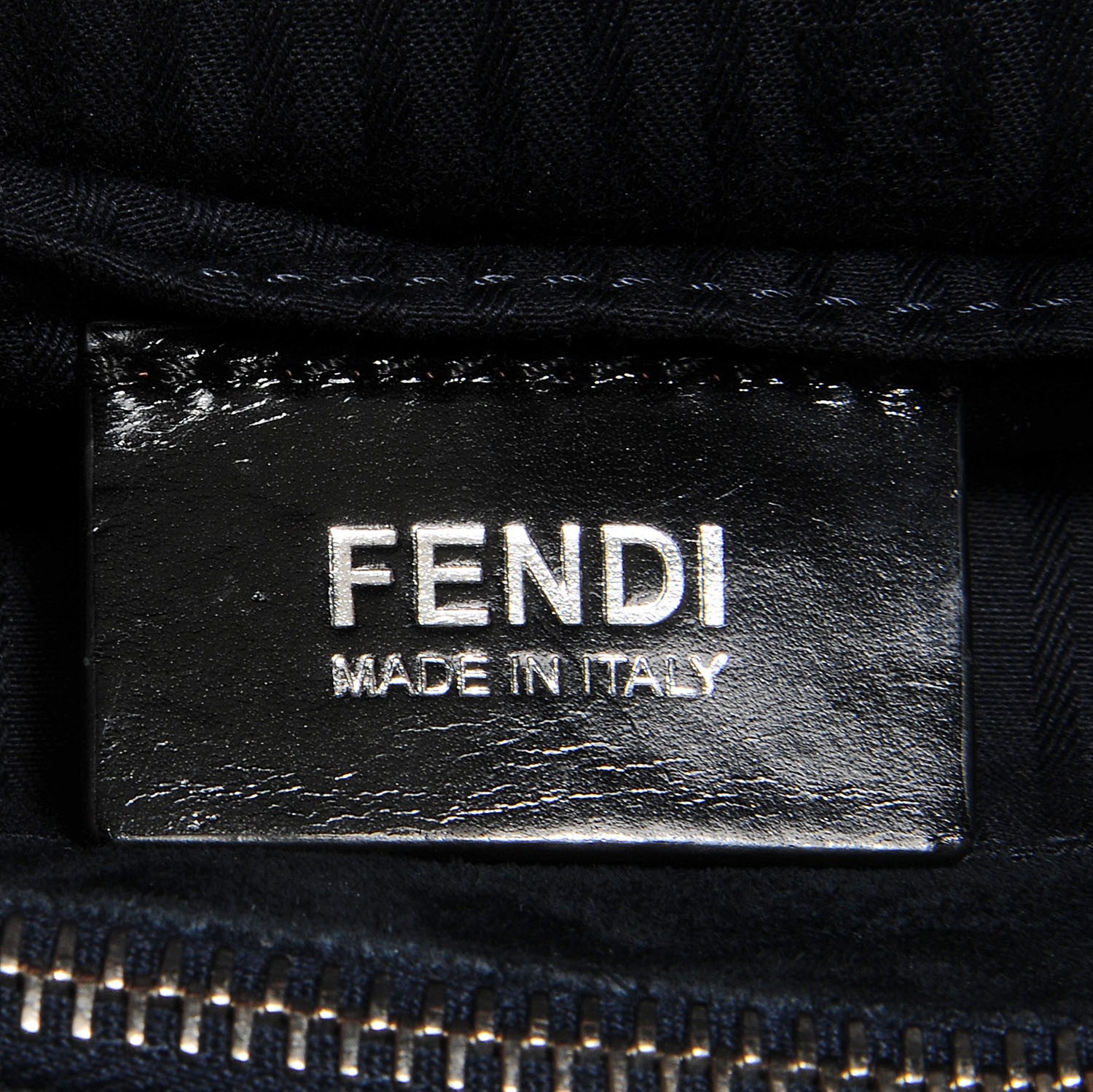 Fendi Vitello Elite Regular 2Jours Tote Lavagna 6 of 7
