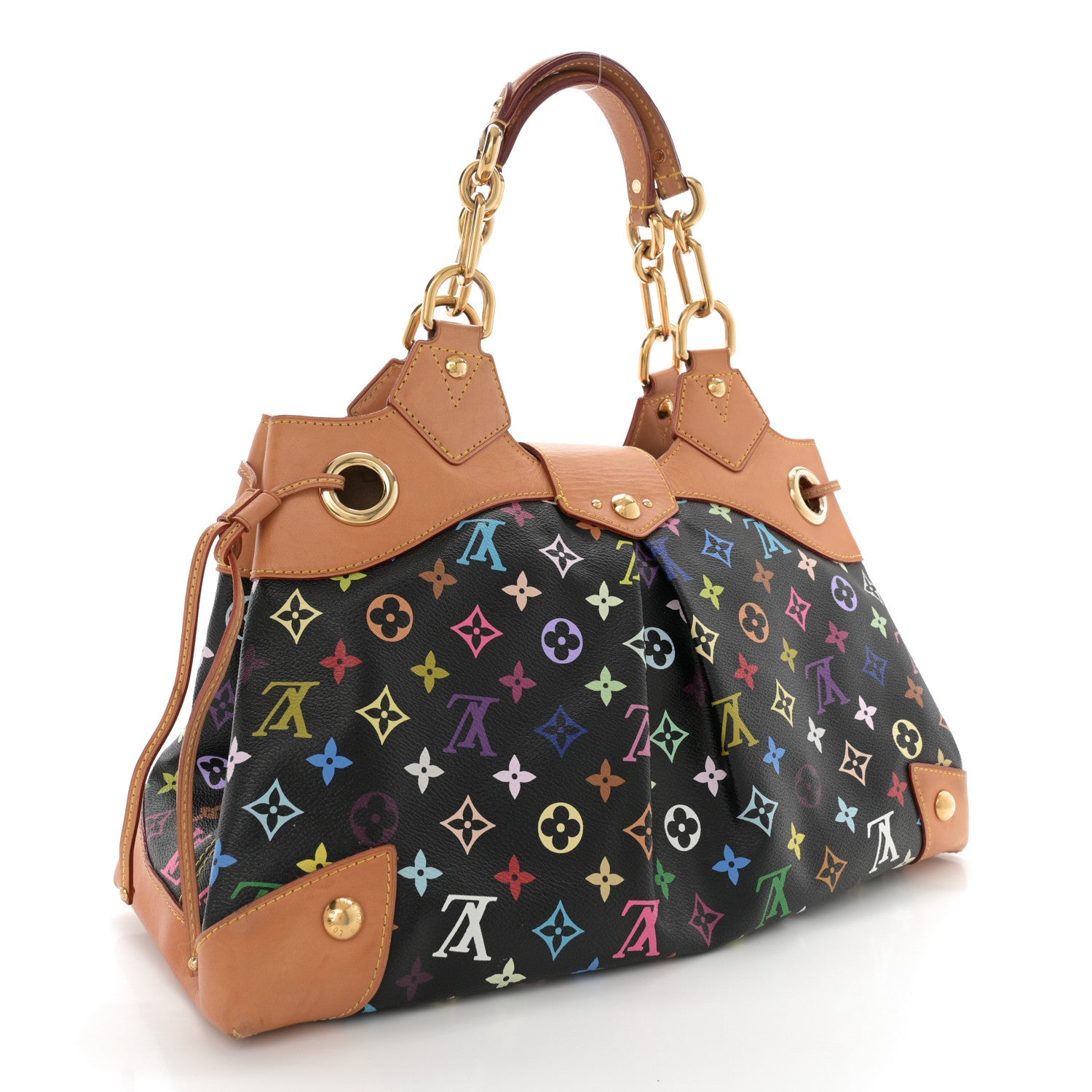 Louis Vuitton Monogram Multicolor Ursula Black 3 of 15