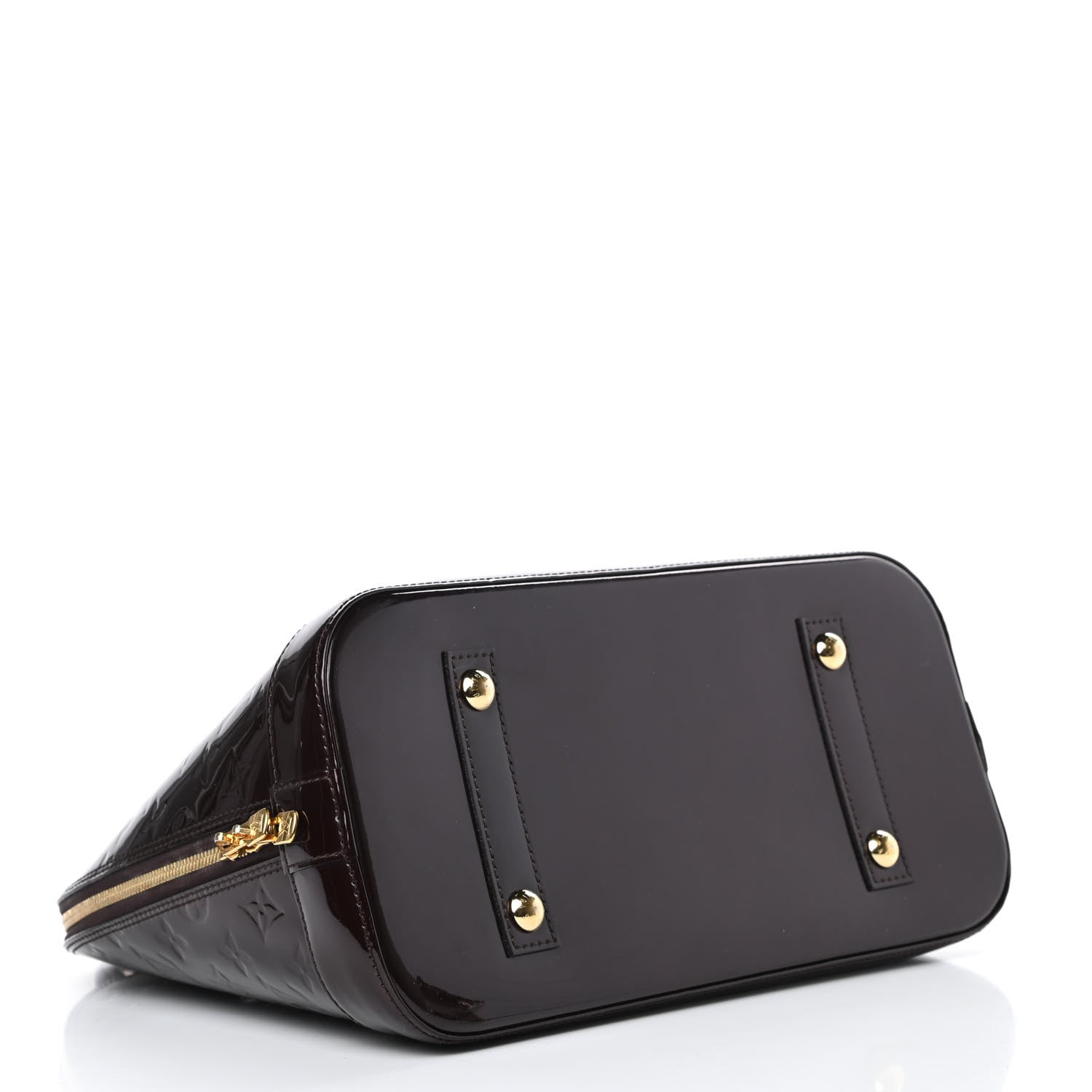 Louis Vuitton Vernis Alma MM Amarante 3 of 10