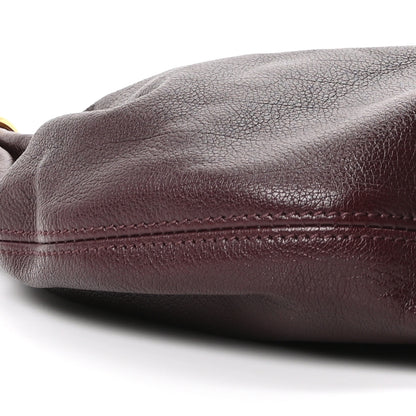 Chloe Grained Calfskin Small Bracelet Hobo Bag Grenat 9 of 10