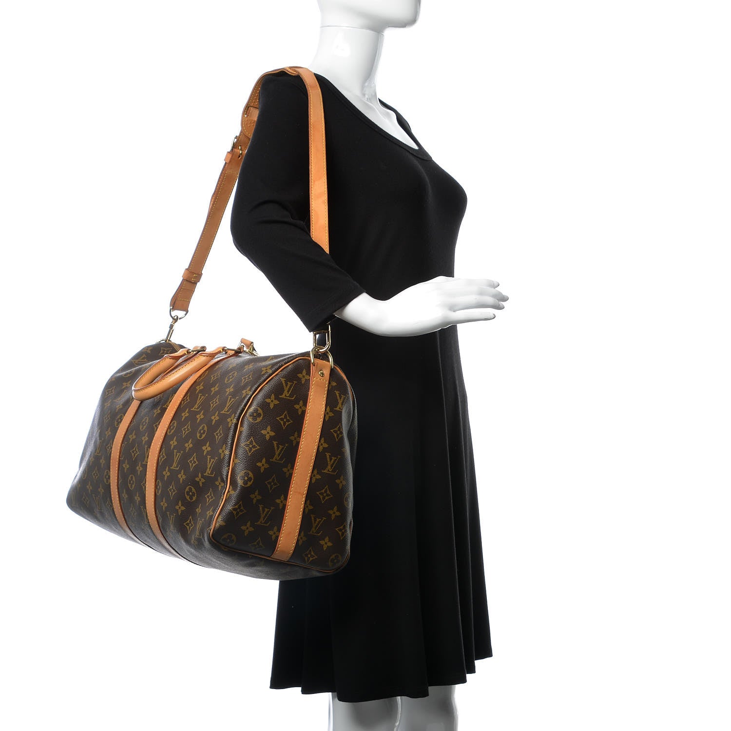 Louis Vuitton Monogram Keepall Bandouliere 45 2 of 25