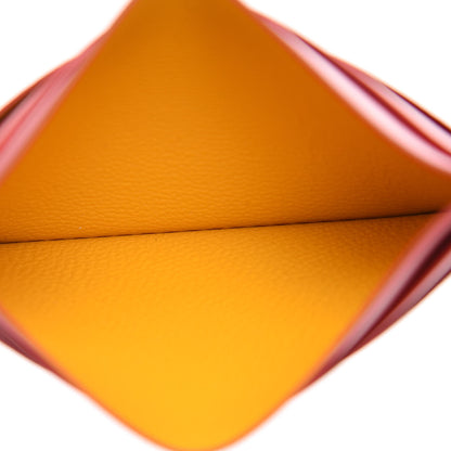 Goyard Goyardine Saint Sulpice Card Holder Red 5 of 7