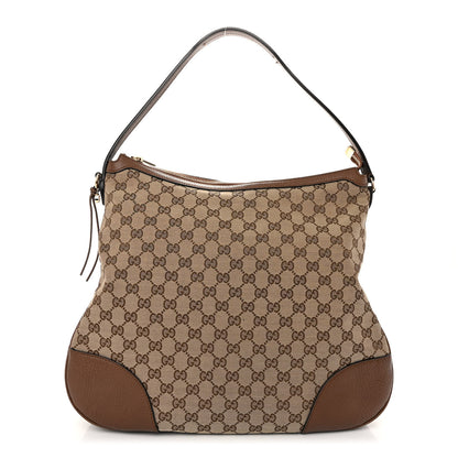 Gucci Soft GG Monogram Large Margaux Hobo Brown 1 of 9