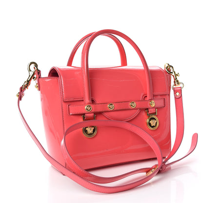 Versace Patent Small Signature Bag Pink 3 of 13