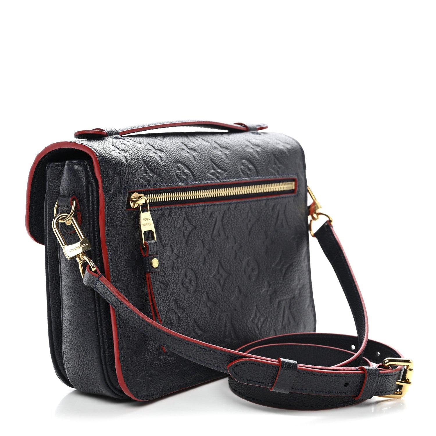 Louis Vuitton Empreinte Pochette Metis Marine Rouge 3 of 11
