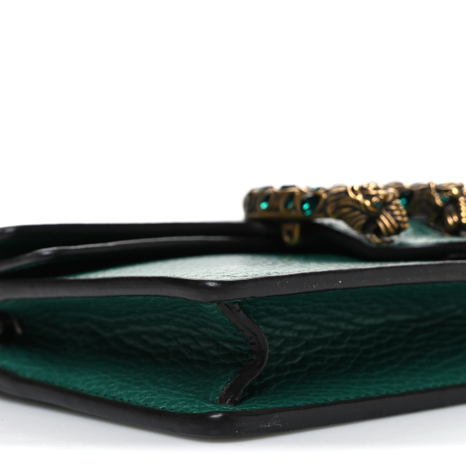 Gucci Calfskin Super Mini Dionysus Shoulder Bag Emerald 1919843