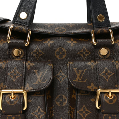 Louis Vuitton Monogram Manhattan NM Black 7 of 9