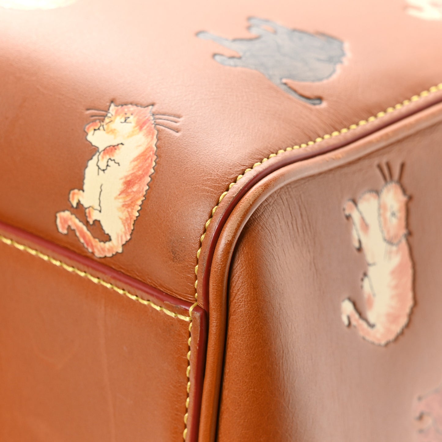 Calfskin Catogram Keepall Bandouliere 55  Tan