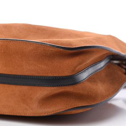 Chloe Suede Small Hayley Hobo Caramel 8 of 9